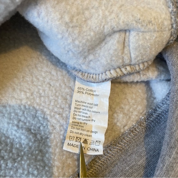 Defender Fight For Zero Gray Sweatshirt size Large - Picture 4 of 7